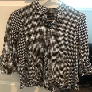 Madewell bell sleeve blouse